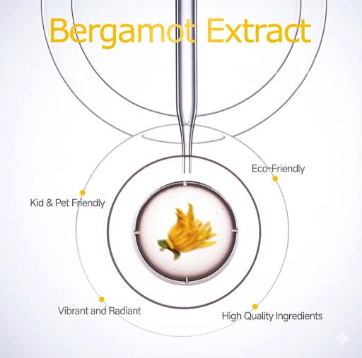 Bergamot Oil, Premium Essential Oil for Hair Care, Home Diffusers, Skin, Spas, Massage and Humidifiers